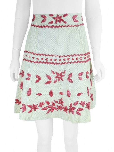 Saia Patricia Viera Couro Off White