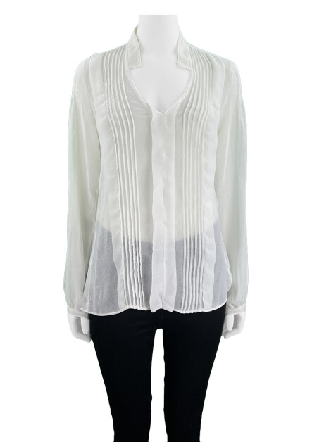 Camisa TVZ Transparente Branca