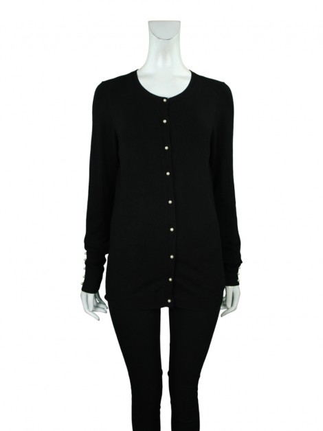 Casaco Philosophy Cardigan Preto
