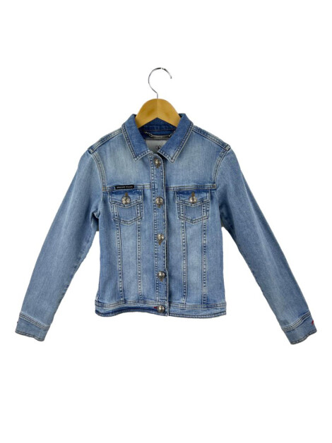 Jaqueta Philipp Plein Jeans Borboleta Brilhos