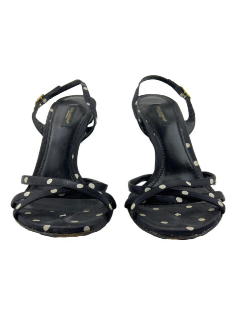 Sapato de Salto Dolce & Gabbana Poá Preto
