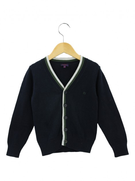 Casaco Paul Smith Cardigã Marinho Infantil