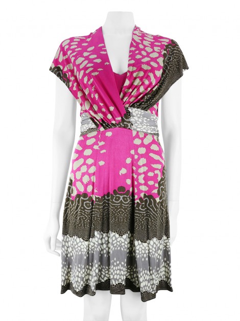 Vestido Issa London Seda Estampado