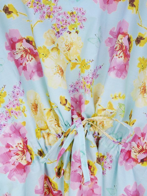 Vestido La Perla Kaftan Estampada Infantil