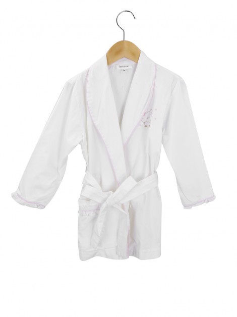 Casaco Trousseau Transpassado Off White Infantil