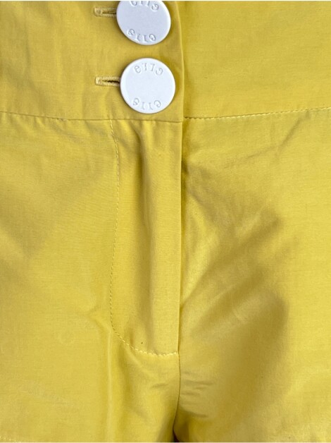 Short Erre Curto Amarelo