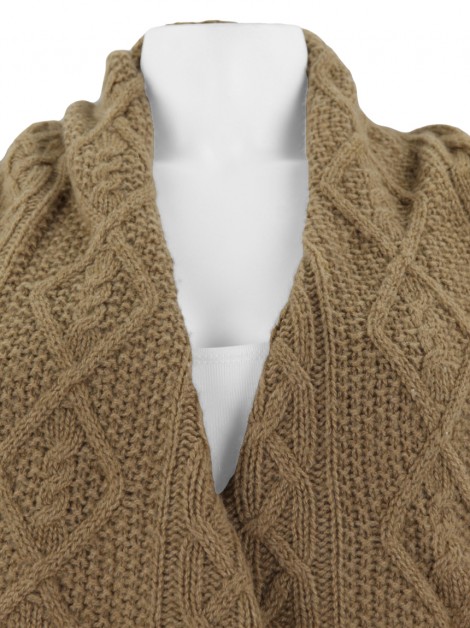 Colete Theory Camel Hair Marrom