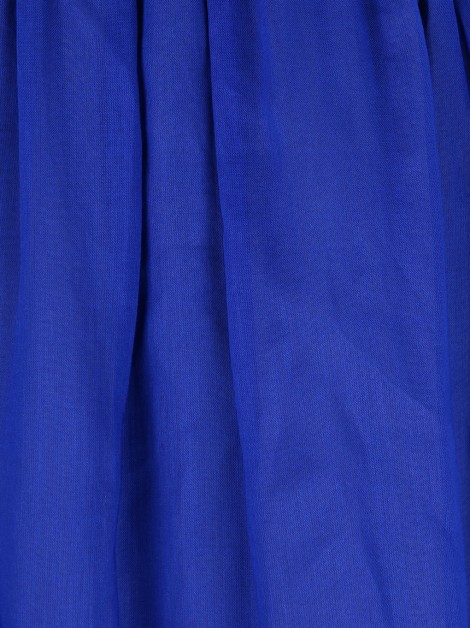 Saia Philosophy di Alberta Ferretti Tecido Azul Royal