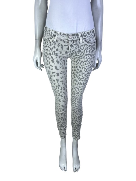 Calça Current Elliott Jeans Animal Print