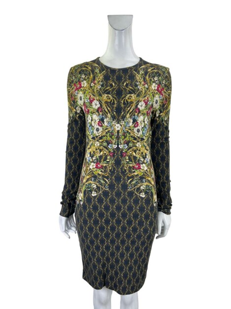 Vestido Alexander McQueen Curto Estampado