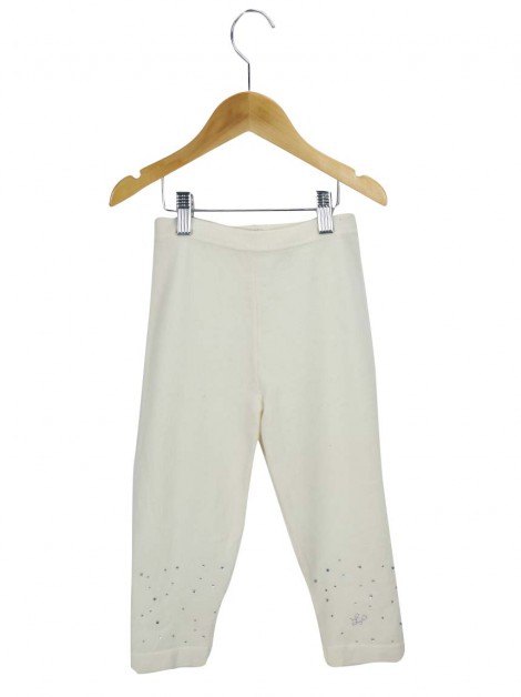 Calça La Perla Lã Off White Infantil