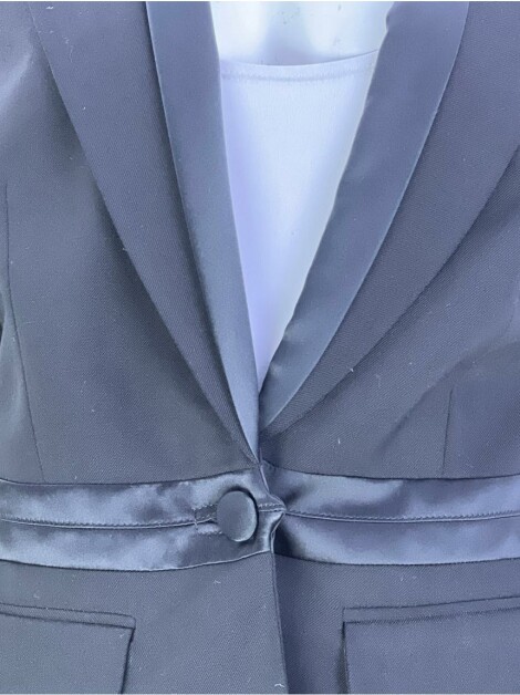 Blazer Love Moschino Reto Preto