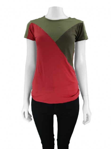 Blusa For The Win Geometric Rainha Tricolor