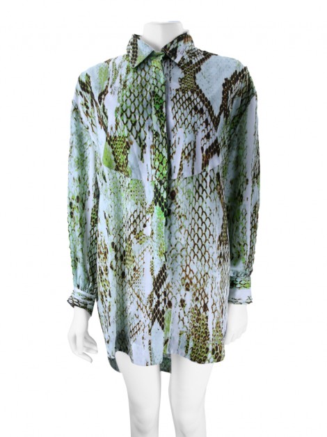 Vestido Just Cavalli Tecido Estampado