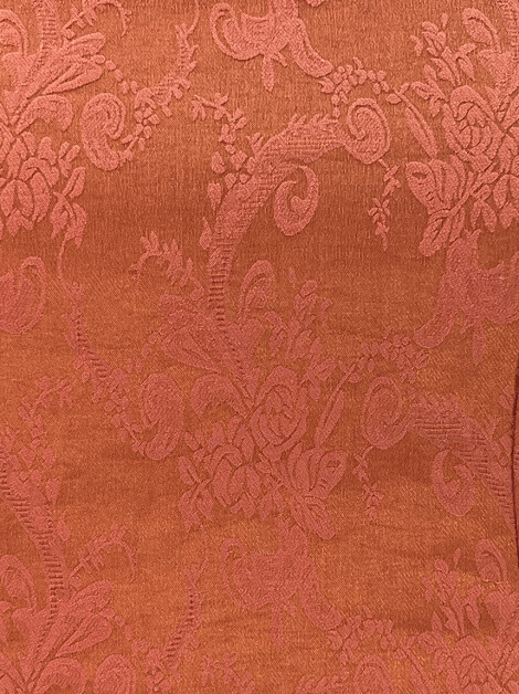 Vestido Artsy Texturizado Laranja