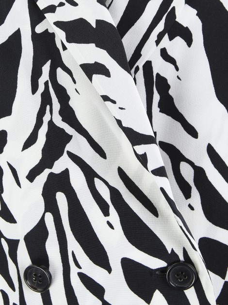 Blazer Diane Von Furstenberg Seda Zebra