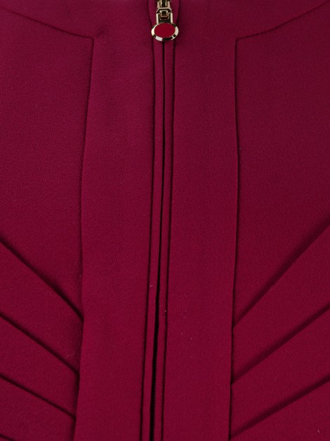 Blazer Luisa Spagnoli Lã Bordô