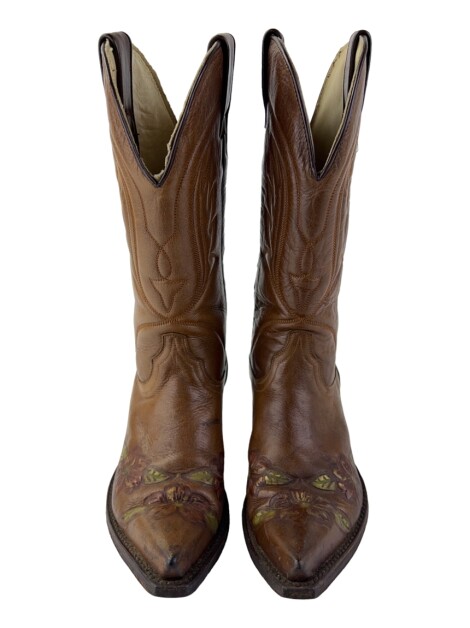 Bota Tony Mora Couro Marrom