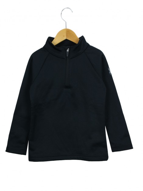 Casaco Spyder Preta Infantil