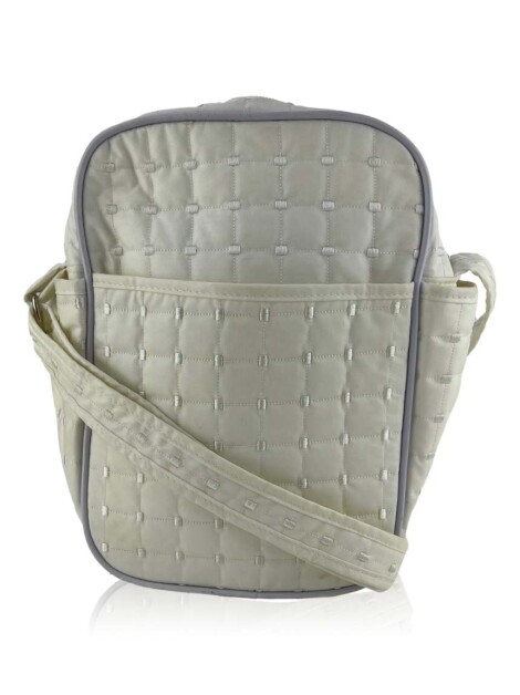 Bolsa Trousseau Maternidade Texturizada Branca