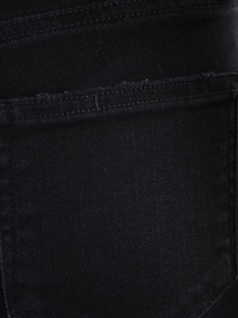 Calça Paige Jacqueline Straight Tassel Preto