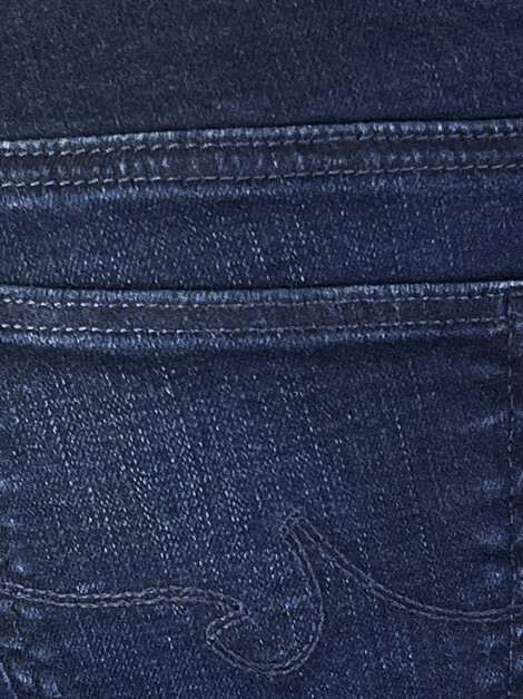 Calça Adriano Goldschmied Skinny Recortes Jeans