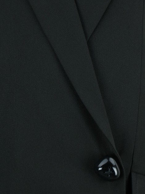 Blazer Le Noah Tricô Preto
