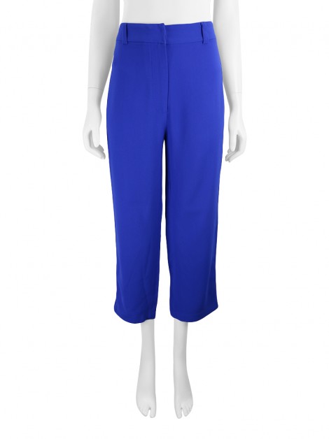Calça Magrella Tecido Azul