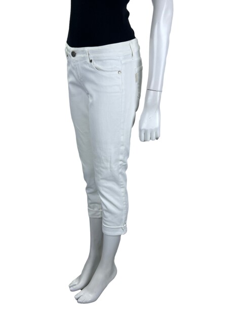 Calça Paige Kylie Crop Jeans Branco