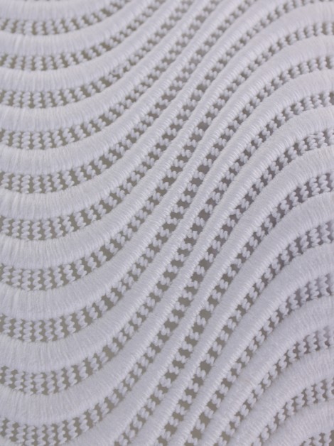 Blusa Uterque Texturizado Off-White