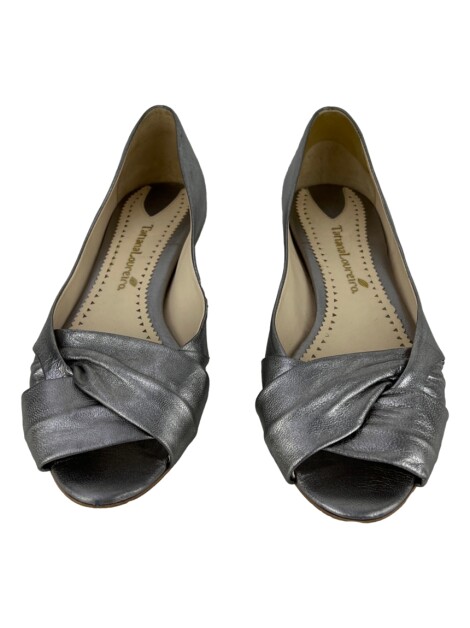 Sapatilha Tatiana Loureiro Flat Prateada