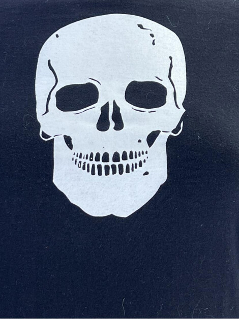 Blusa Herchcovitch; Alexandre Estampa Skull Preta