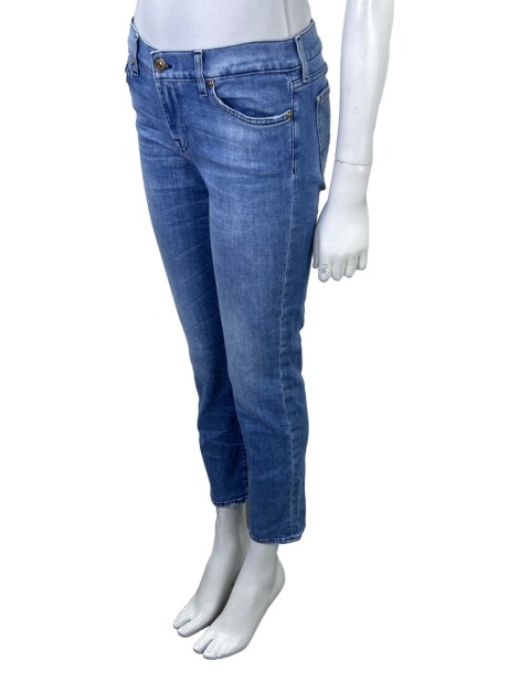 Calça Seven For All Mankind Roxanne Crop Jeans