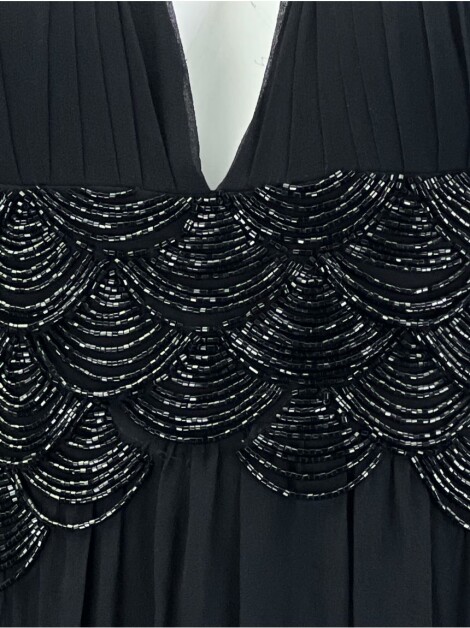 Vestido de Festa Patricia Bonaldi Longo Seda Bordado