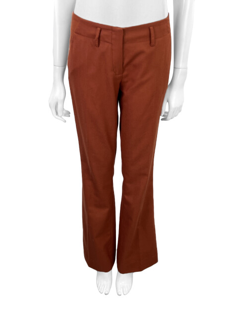 Calça Derek Lam Lã Terracota