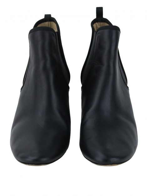 Bota Repetto Couro Preto