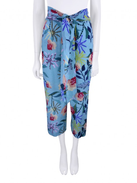 Calça Magrella Tecido Estampado