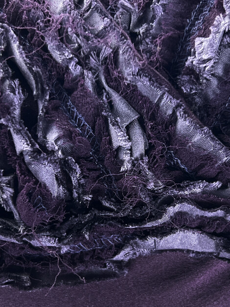 Vestido Clo Orozco Seda Roxo