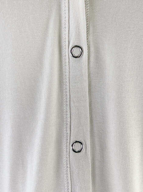 Blusa K&T Botões Off-White