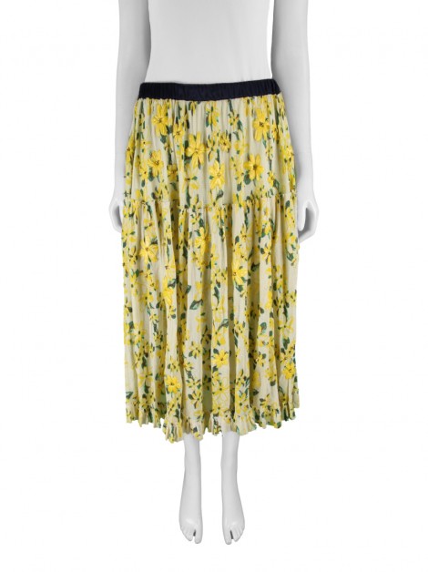 Saia Isabela Capeto Bordada Floral