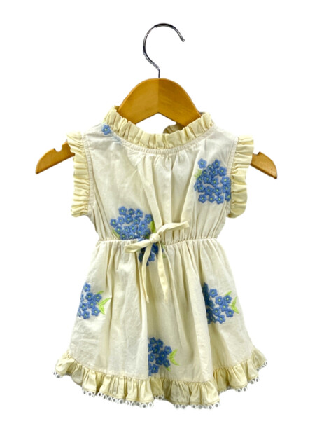 Vestido Paola Bimbi Bordado Amarelo