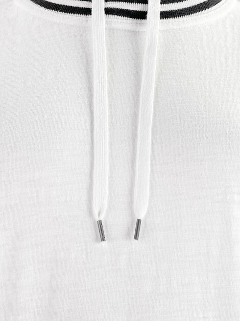 Blusa American Eagle Capuz Branca