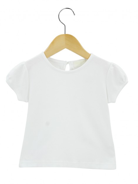 Blusa Trousseau Tecido Branco Infantil