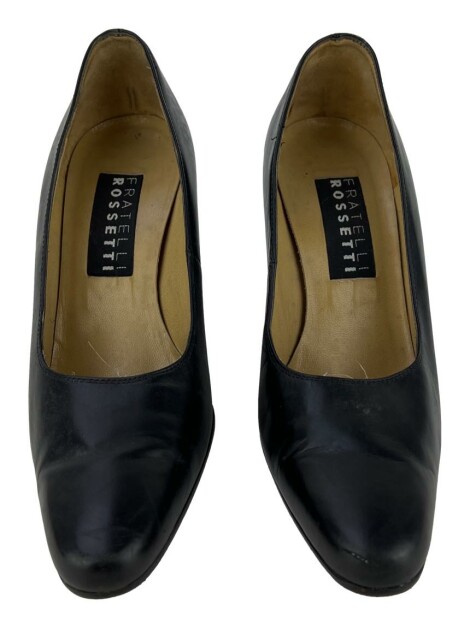 Sapato Fratelli Rossetti Vintage Couro Preto