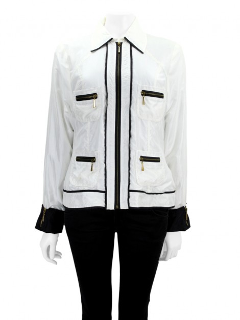 Jaqueta One Up Nylon Off-White