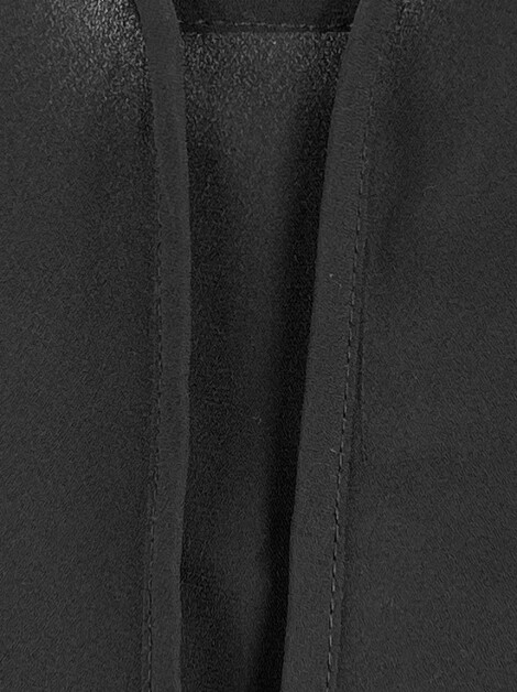 Blusa Costume Recortes Preta