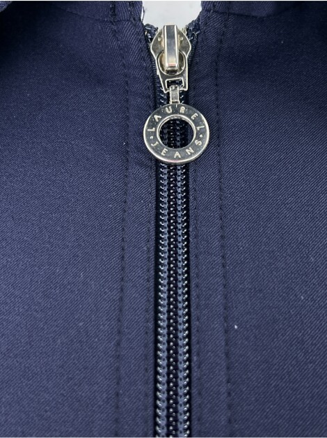 Jaqueta Laurèl Jeans Tecido Azul Marinho
