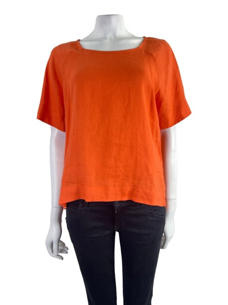 Blusa SouQ Linho Laranja