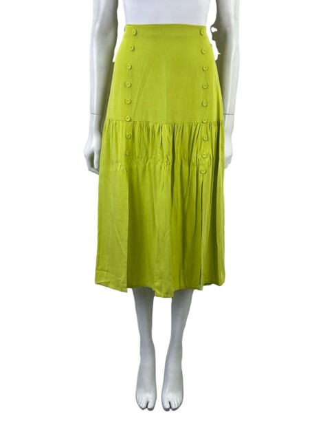 Saia Costume Frida Midi Verde