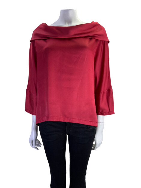 Blusa Annexe Tecido Vermelho